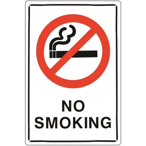 No Smoking Prohibition Sign